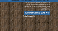 Desktop Screenshot of dixielandleadershipcamp.com